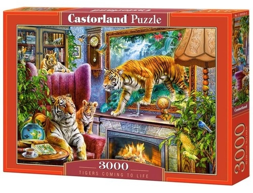Puzzle 3000: Tigers Coming to Life (C-300556)