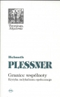 Granice wspólnoty - Helmuth Plessner