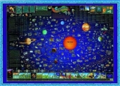 Mapa świata dla dzieci System Słoneczny
