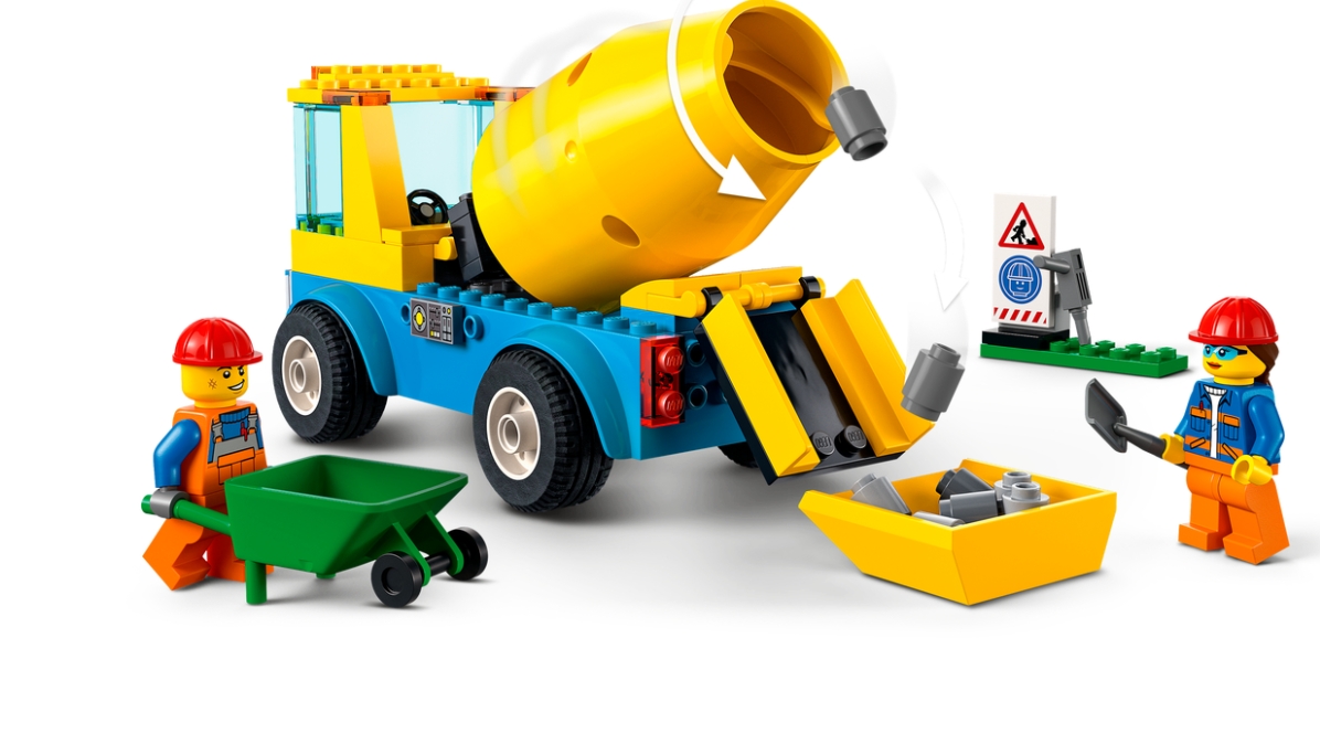 Lego City: Ciężarówka z betoniarką (60325)