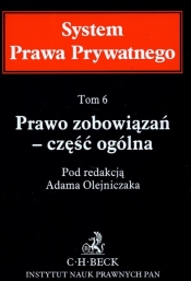 Prawo zobowiązań Część ogólna Tom 6 - <br />