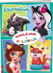 Enchantimals Naklejam i koloruję (Uszkodzona okładka)