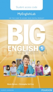 Big English 1 Pupils MyEngLab AccessCodeCard - Mario Herrera, Christopher Sol Cruz
