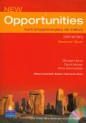 Opportunities New Elementary Students Book z płytą CD 64/05 Harris Michael, Mower David, Sikorzyńska Anna