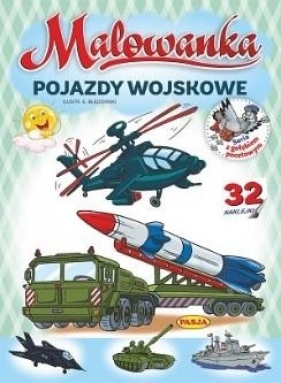 Malowanka - Pojazdy wojskowe - Opracowanie zbiorowe