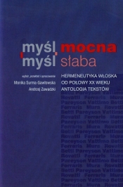 Myśl mocna myśl słaba - Andrzej Zawadzki