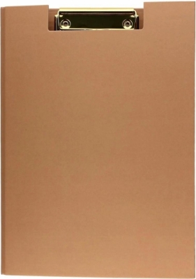 Klip A4 teczka rose gold