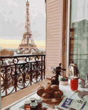 Obraz Malowanie po numerach Paryż (GX29704)