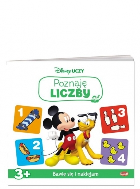 Disney uczy Miki Raźni Rajdowcy Poznaję liczby (UDM-2)