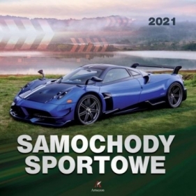 Kalendarz 2021 Ścienny Samochody sportowe