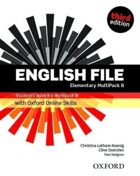 English File Elementary Student's Book/Workbook MultiPack B with Oxford Online Skills - Opracowanie zbiorowe