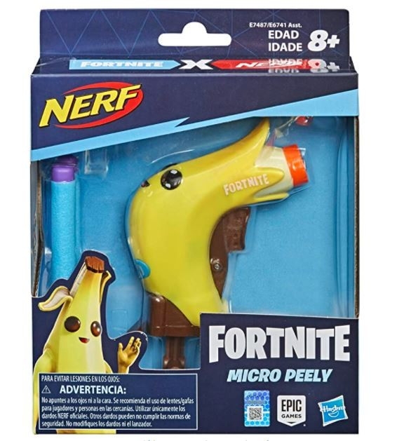 Wyrzutnia Nerf Microshot Fortnite Peely (E6741/E7487)