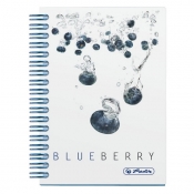 Brulion na spirali A6/100k kratka PP - Fresh Fruit-jagody