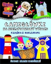 Łamigłówki na niezapomniany wyjazd. Dzieciaki w podróży. Książka z naklejkami - Opracowanie zbiorowe