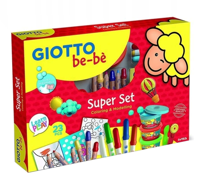 Giotto Bebe Maxi Super Set - Zestaw Kreatywny (F466900)