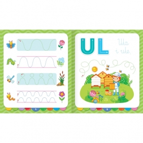 A, B, C. Literki przedszkolaka z pisakiem. Piszę, czytam i zmazuję - Agnieszka Bator