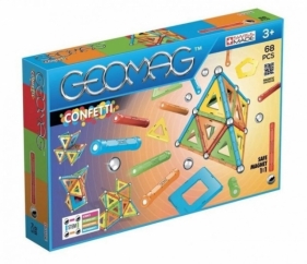 Geomag Confetti - 68 elementów (GEO-355)