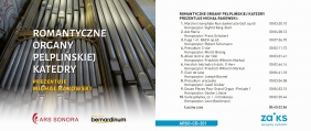 Romantyczne organy pelplińskiej katedry (płyta CD) - Michał Rakowski