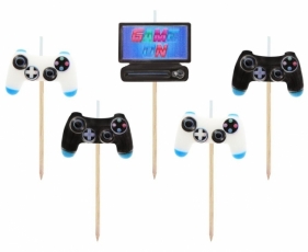 Świeczki pikery Game 5szt