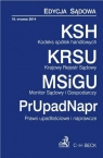 Kodeks spółek handlowych Krajowy Rejestr Sądowy Monitor Sądowy i gospodarczy Prawo upadłościowe i naprawcze