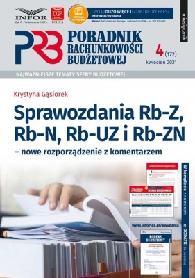 Sprawozdania Rb-Z,Rb-N,Rb-UZ i RB-ZN. Nowe rozporządzenie z komentarzem - Gąsiorek Krystyna