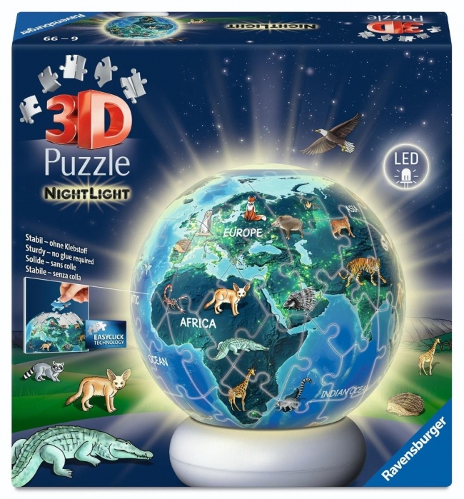 <img src='https://webimage.pl/pics/558/0/d4005555080558.jpg' style='height:440px' /> Puzzle 3D NightLight The Earth by Night