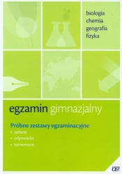 Egzamin gimnazjalny Próbne zestawy egzaminacyjne - Tomaszewski Piotr, Pajor Gabriela, Zielińska Alina