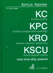 Kodeks cywilny Kodeks postepowania cywilnego Kodeks rodzinny i opiekuńczy Koszty sądowe cywilne
