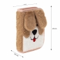 Astrabag, Piórnik pojedynczy dwuklapkowy bez wyposażenia Fluffy Puppy, AC1