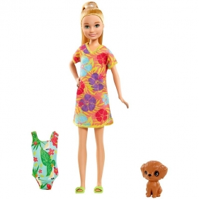 Barbie Chelsea: Siostry na wakacjach - lalka Stacie (GRT86/GRT89)