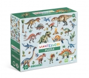 Puzzle Montessori - Dinozaury, 200 el.