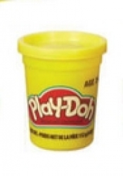 PlayDoh Tuba Pojedyncza na tacce, żółta (B6756/B7412)