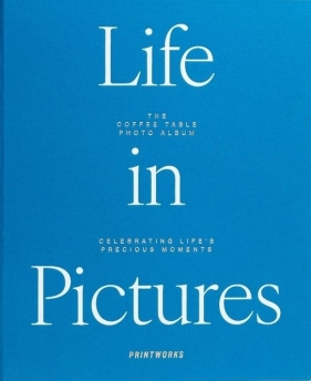 Fotoalbum - Life in Pictures niebieski