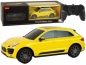 Auto R/C Porsche Macan Turbo Rastar 1:24 żółte