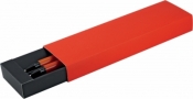 Zestaw długopis i ołówiek kolor czerwony A10.3205.00
