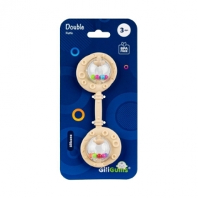 GiliGums, Grzechotka podwójna beżowa