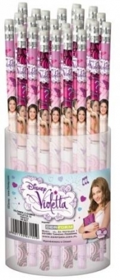Ołówek z gumką Violetta 13