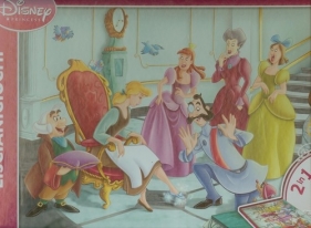 Puzzle dwustronne Kopciuszek