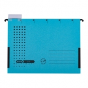 Teczka zawieszkowa Elba Chic Ultimate®, z płóciennymi boczkami - niebieska (100552099)