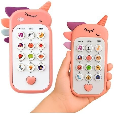 <img src='https://webimage.pl/pics/559/2/d5905991082057.jpg' style='height:440px' /> Telefon interaktywny różowy