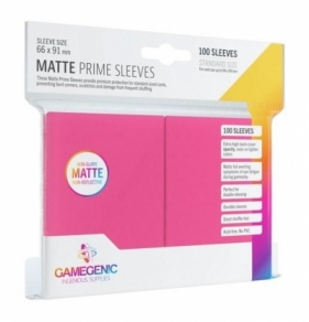 Gamegenic: Matte Prime CCG Sleeves 66x91mm Pink