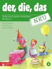 Der die das neu 6 Podręcznik z płytą CD - Zastąpiło Lucyna