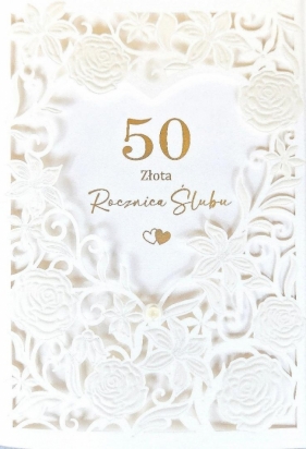 Karnet Rocznica Ślubu 50