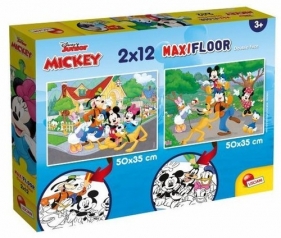 Puzzle MaxiFloor Mickey 2x12