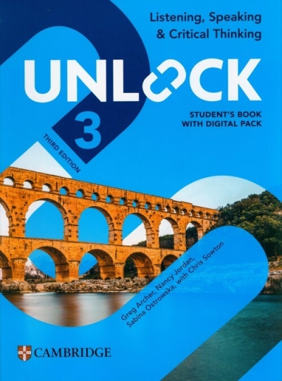 Unlock 3 Listening, Speaking and Critical Thinking Student's Book with Digital Pack
