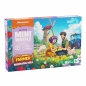 Klocki Waffle mini Farmer - Zakręcony młyn, 100 elementów (907559)