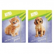 Teczka z gumką A4 Animal Planet Cute mix