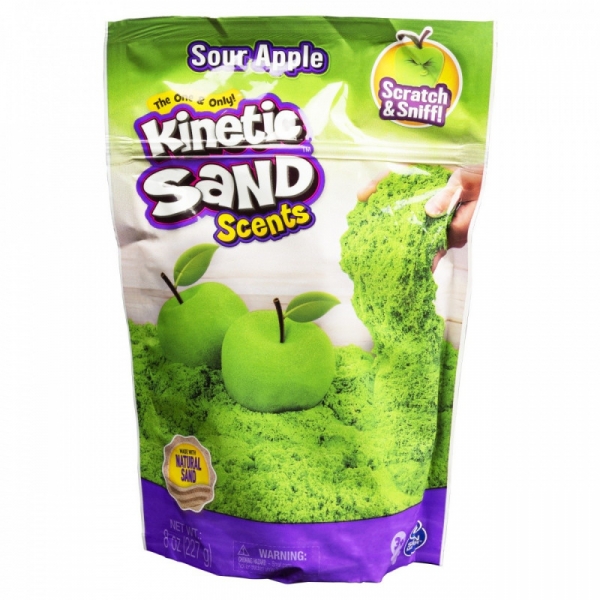 <img src='https://webimage.pl/pics/560/0/d5903076508560.jpg' style='height:440px' /> Piasek kinetyczny Kinetic Sand Smakowite zapachy Kwaśne jabłko (6053900/20136089)