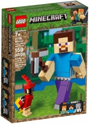 Lego Minecraft: BigFig Steve z papugą (21148)