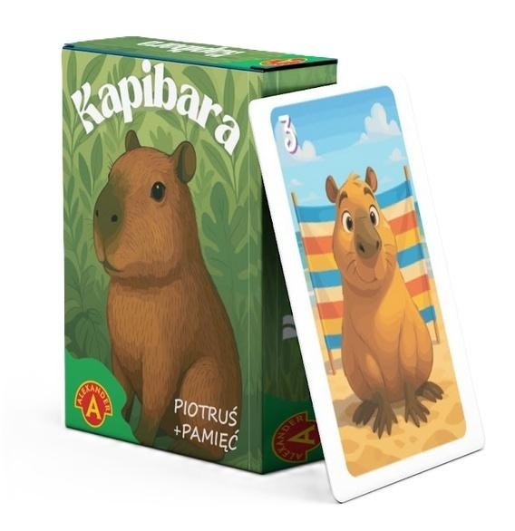 Piotruś - Pamięć - Kapibara, gra karciana